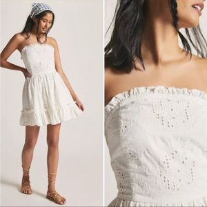 NWT Forever That Girl Ruffle Tube Dress L